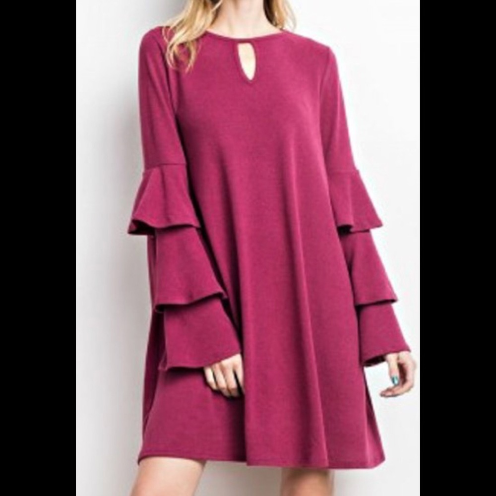 Sweater knit dress